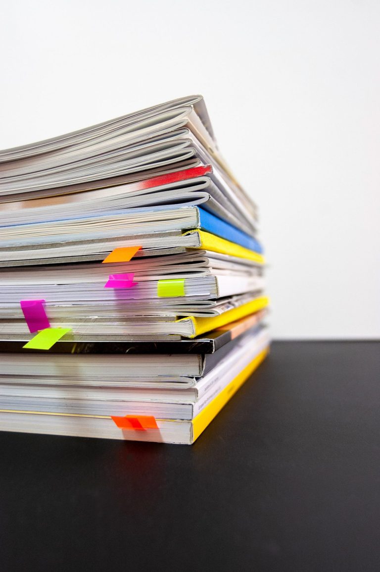 Pile Of Books & Resources