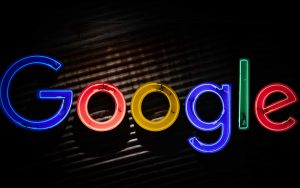 google neon sign