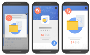 Google examples of intrusive pop ups